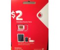$2 vodafone SIM pack Nano/Micro/Full size